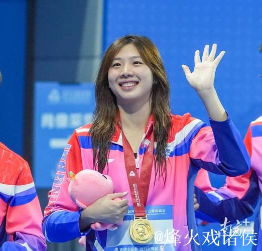 唐钱婷为上海队夺得全运会女子100米蛙泳冠军 唐钱婷为上海队夺得全运会女子100米蛙泳冠军